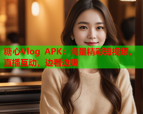糖心Vlog APK：海量精彩短视频，直播互动，边看边赚  第1张